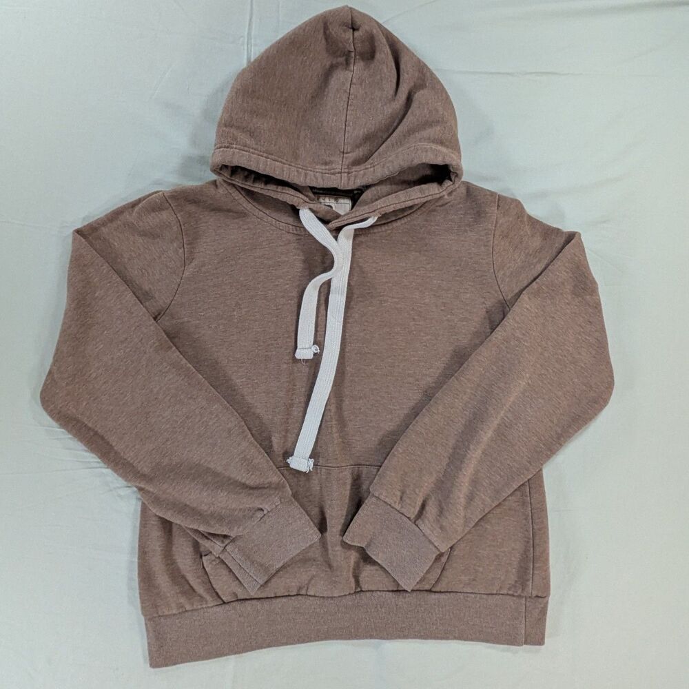 Reflex, Size XL, Brown Pullover Fleece Hoodie Jacket Women's